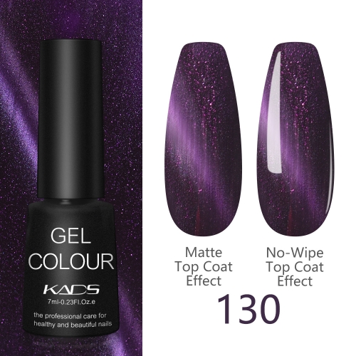 3D Cat Eye Gel Nail Polish Royal Purple