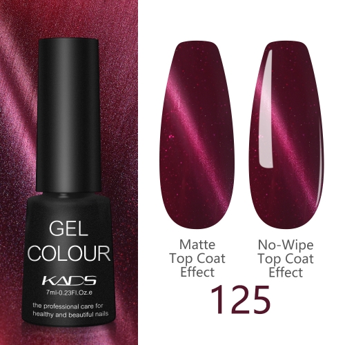 3D Cat Eye Gel Nail Polish Royal Garnet