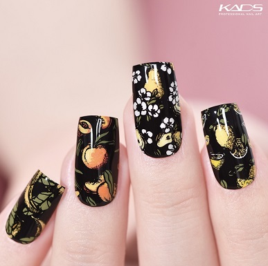 ​​​​​​​30+ Summery Fruit Nails done with KADS Stamping Plate Summer 010
