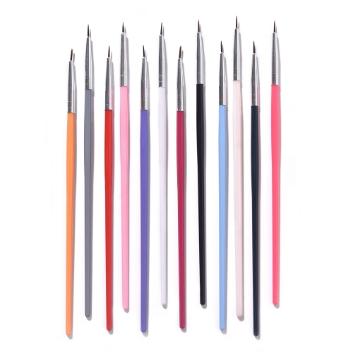Colorful Nail Liner Brush Set 430074