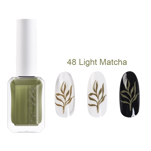 Nail Stamp Polish 48 Light Matcha 11ml New Bottle