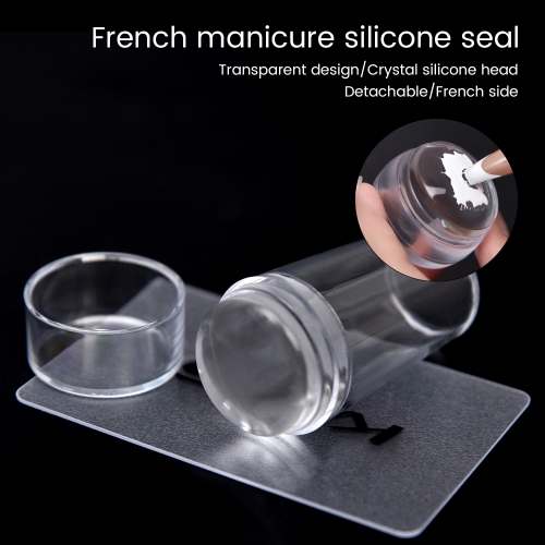 Transparent Silicone Stamper&Scraper Set - Small 410181