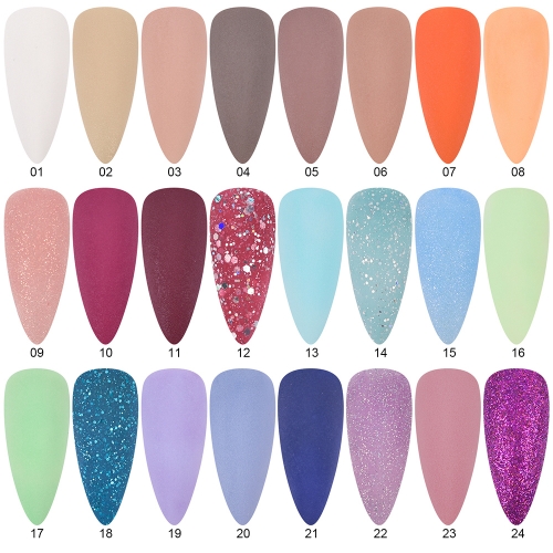 Acrylic Nail Powder Set 24 Colors 200171