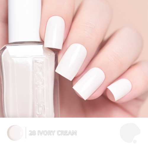 Ivory Cream Nail Polish Pure Color