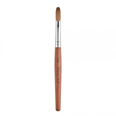 Kolinsky Sable Red Wood Round Flat Brush 14# 430044