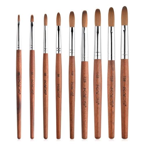 Kolinsky Sable Red Wood Brush Set 430089