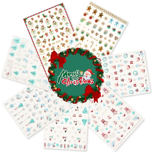 3D Christmas Nail Sticker 200180