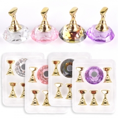 Diamond Based Magnetic Nail Practice Stand Nail Display Holder 410220