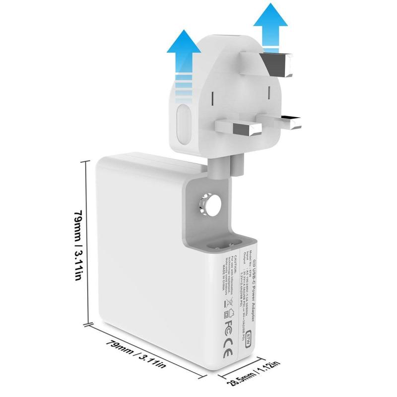 Upgraded 61W USB-C Power Adapter