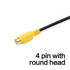 4 pin with round head