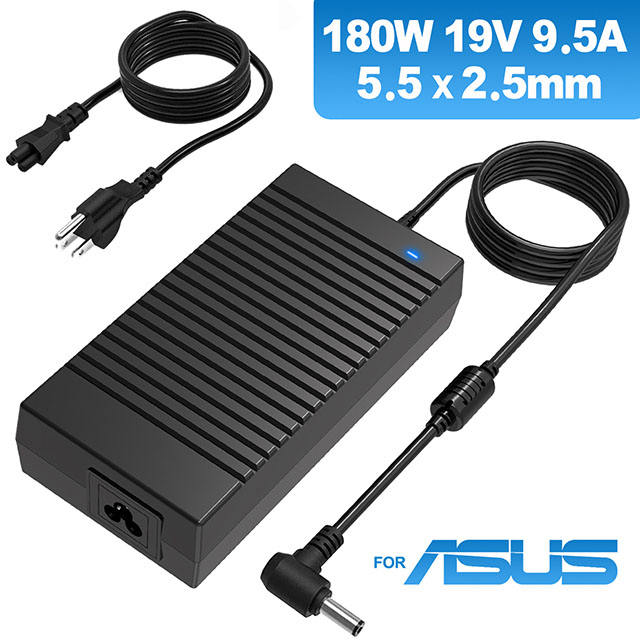 180W AC Power Adapter, 19V 9.5A Asus Rog Laptop Adapter