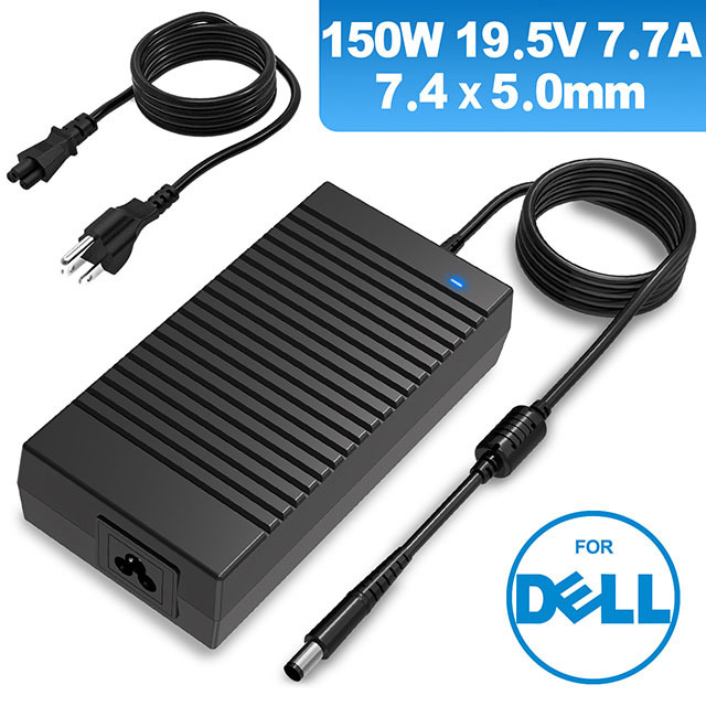 Laptop Charger For Dell XPS 15 L501/502, Alienware  M14x M15x M16x ---19.5V 7.7A 150W