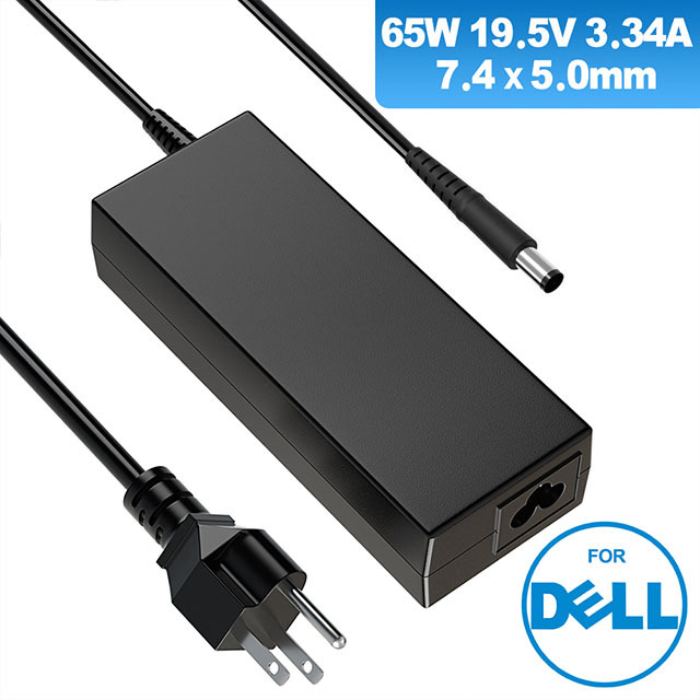 Dell 65W AC Adapter 19.5V 3.34A 65W  Power Adapter Replacement