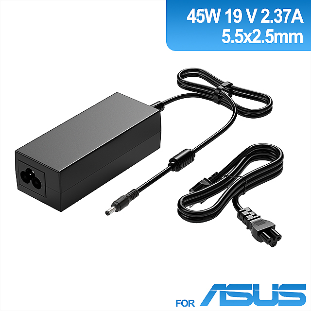 Laptop 19V 2.37A 45W Charger For Asus  X551M, X553M, X555, and ZenBook Series