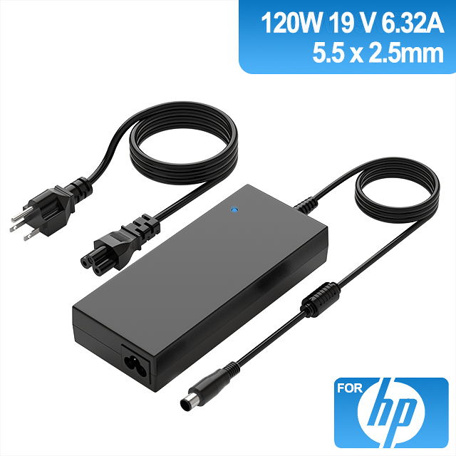 19V 6.32A 120W Charger for Laptop HP