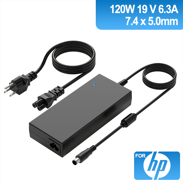 19V 6.3A 120W Charger for Laptop HP