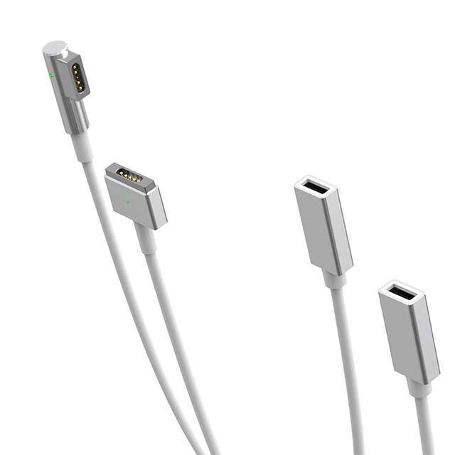 USB C Female to Magsafe 1 L Tip Converter Charging Cable for MacBook Series -Huwder