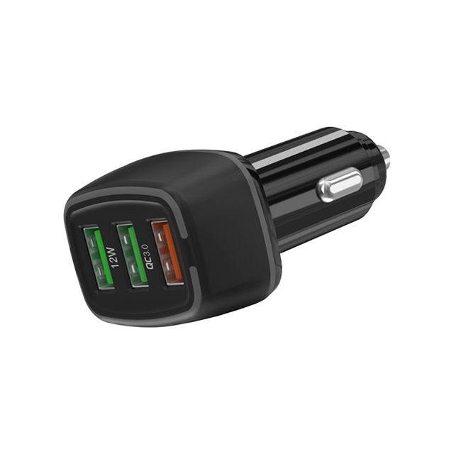 30W 3*USB-A Ports In Car Charger for Fast Charging Multiple Devices -Huwder Wholesale