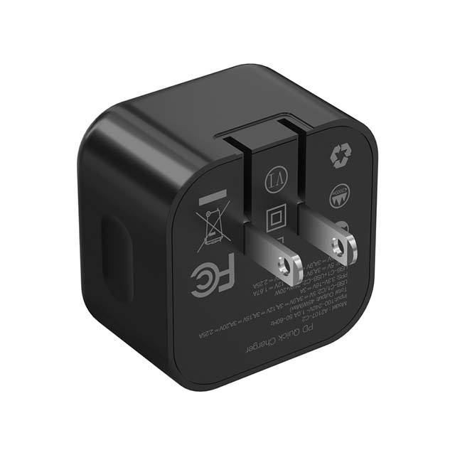 Wholesale 45W Dual USB-C GaN Charger Super Mini Wall Adapter -Huwder