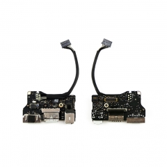 I/O Board for MacBook Air 13" A1466 USB Audio Magsafe DC-IN DC Power Board Jack Connector 2013-2015 2017 Year 820-3455-A 923-0439