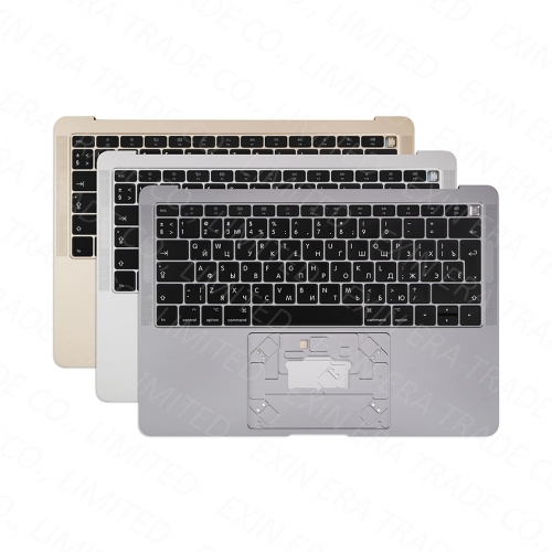 Grey Silver Gold Topcase Russian for Apple Macbook Air Retina 13