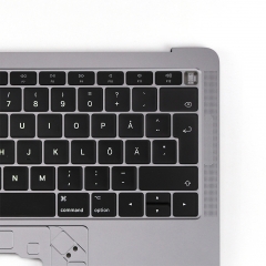 Grey Silver Gold Topcase Swedish for Apple Macbook Air Retina 13