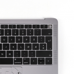Grey Silver Gold Topcase Norwegian for Apple Macbook Air Retina 13