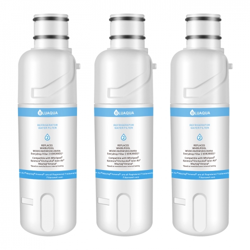 Replacement water filter for Whirlpool Water Filter EDR2RXD1 W10413645A , Whirlpool filter 2, 3-Pack