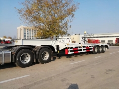 Sinotruk 3 Axle Lowbed semi trailer lowboy truck trailer sale