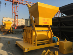 JS1000 Twin-shaft Concrete Mixer