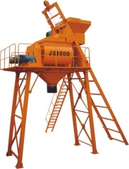 JS1000 Twin-shaft Concrete Mixer