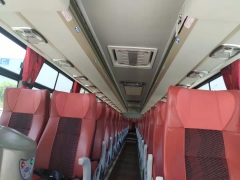 China 13.7 meters 3 axle Coach Bus 60-70 seats luxury bus