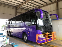 China Aisa Star Bus 3 axle Luxury Coach Bus 59 setas