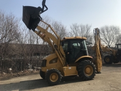 China TLB 4 in 1 Tractor Backhoe Loader 8200KG 1CBM bucket