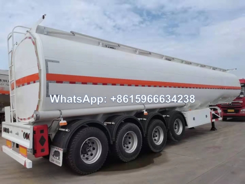 Sinotruk high quality 4 axle Fuel Tanker Trailers 50000Liters sale