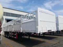 Sinotruk 3 axle 50 tone Fence cargo Trailers sale