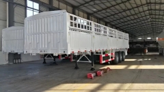 Sinotruk 3 axle 50 tone Fence cargo Trailers sale