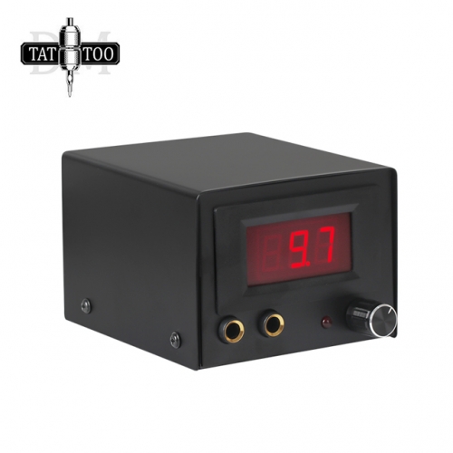 Professional Digital LCD Tattoo Power Supply With Clip Cord For Tattoo Machine Pen