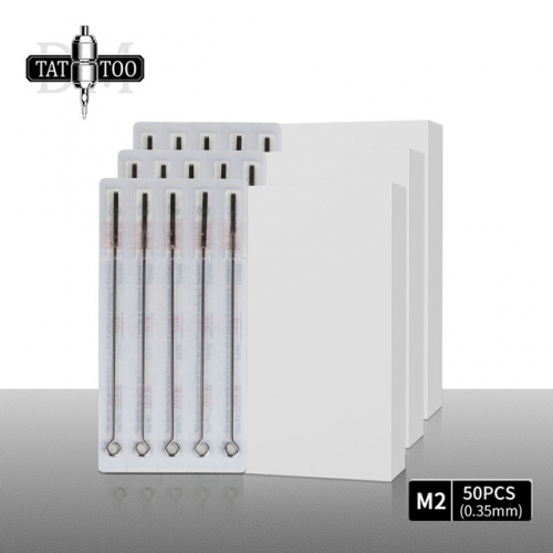 50pcs 0.35MM Magmum Tattoo Needles 5M2 7M2 9M2 11M2 13M2 15M2 Disposable Stainless Steel Tattoo Needle For Coil Tattoo Machine