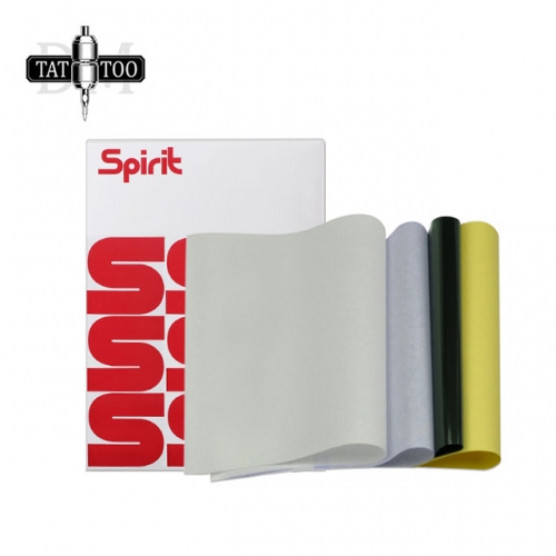 100pcs Spirit Tattoo Transfer Paper A4 Size Free Hand Thermal Copier Stencil Paper For Tattooists