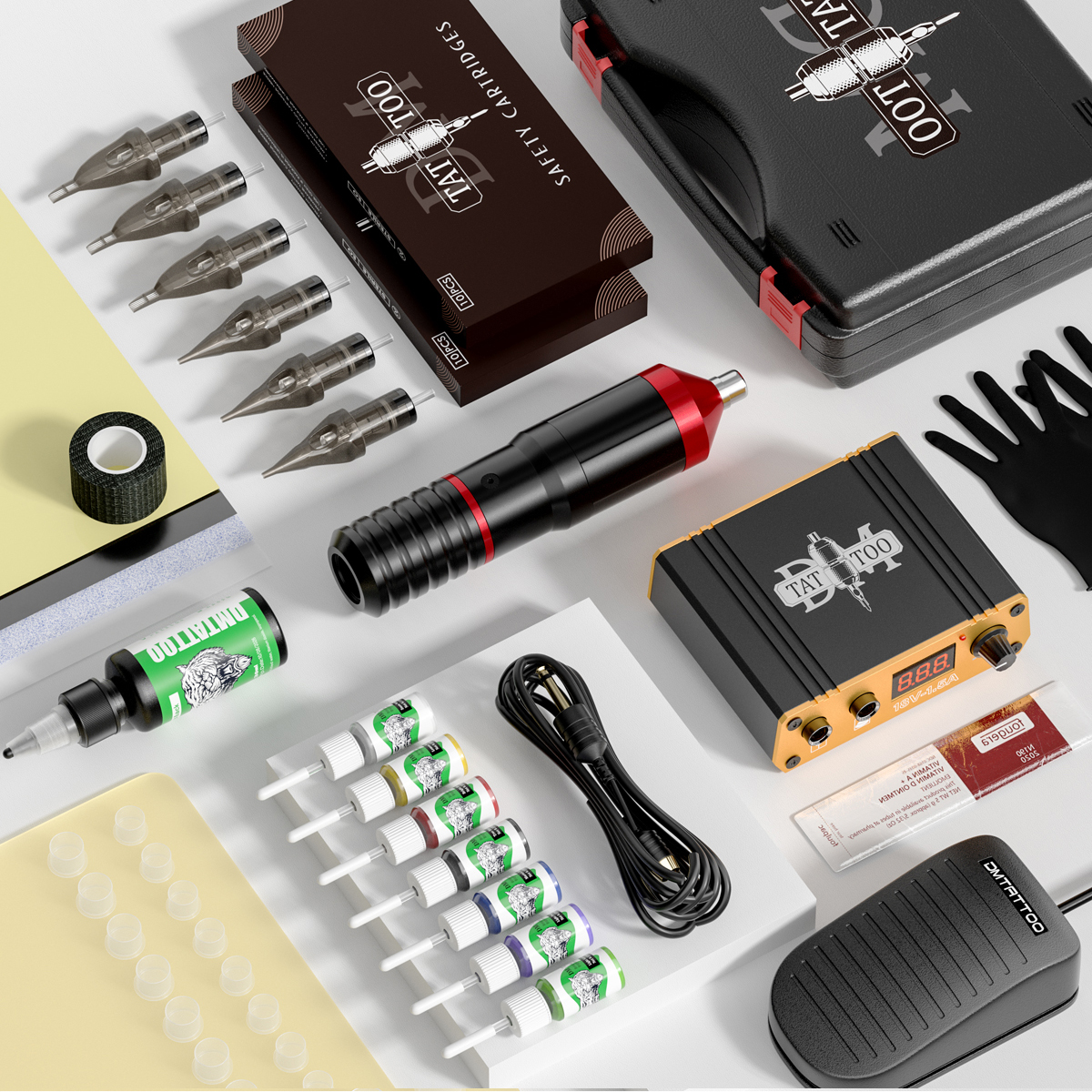 Full set tattoo pen kit for Beginner
