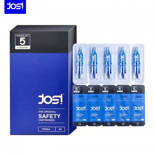 Top JOSI Safety cartridge  tattoo needles  RL/RS/RM/M1 Disposable 316 Stainless Steel Tattoo Needles For Body Art