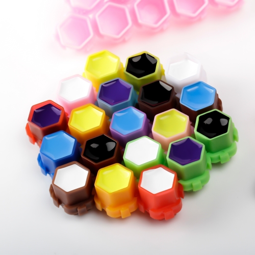 200pcs Honeycomb Tattoo Ink Cups Disposable Plastic Pigment Holder Cups