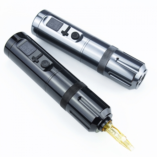 Wireless Tattoo Machine Coreless Motor 2200mAh Lithium Battery Professional PMU Rotary Tattoo Pen