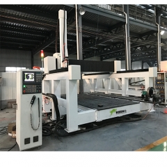 China 5 Axis CNC Router with Z Axis 1000mm for Wood Aluminum Mold Making