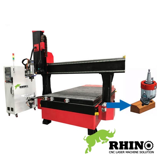 CNC Router Machine with ATC Funtion and Extra Drilling Head for Sale