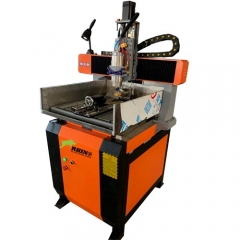 Rotary 4 Axis Metal CNC Router Machine for Molds Making