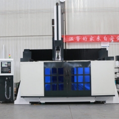 Economic 5 Axis CNC Router for Foam EPS Wood Aluminum Mould Making