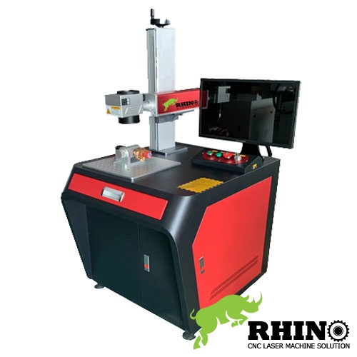 Low Cost 100W JPT Fiber Laser Marking Machine RF-100 for Jewellery Store