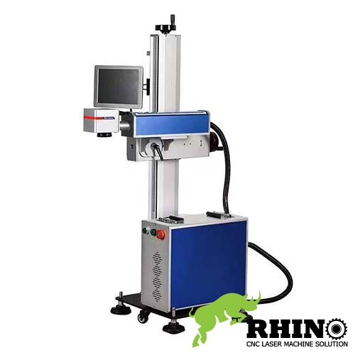 PVC Pipe Marking Machine, Fiber Laser Marking Machine with 30w Fiber Laser Source